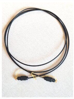 Digital Optical Audio Cable (TOSLINK) - Black